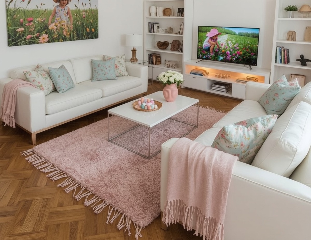 affordable summer living room