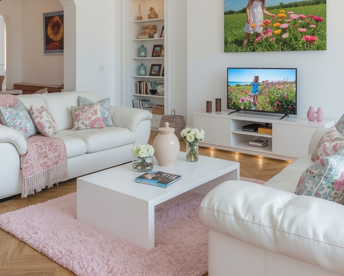 affordable summer living room