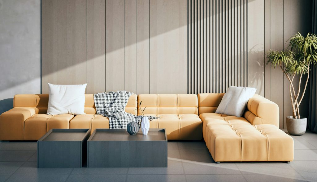 inexpensive minimalist living room