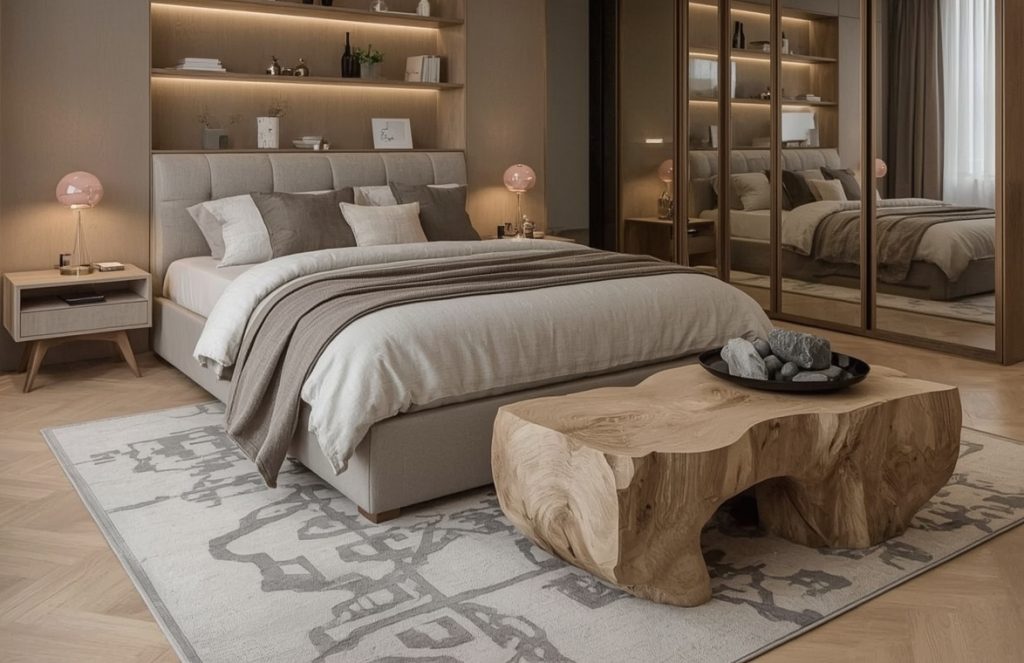 minimalist chic bedroom