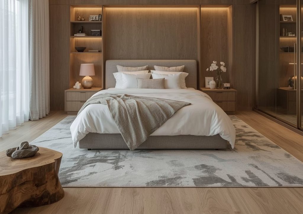 minimalist chic bedroom