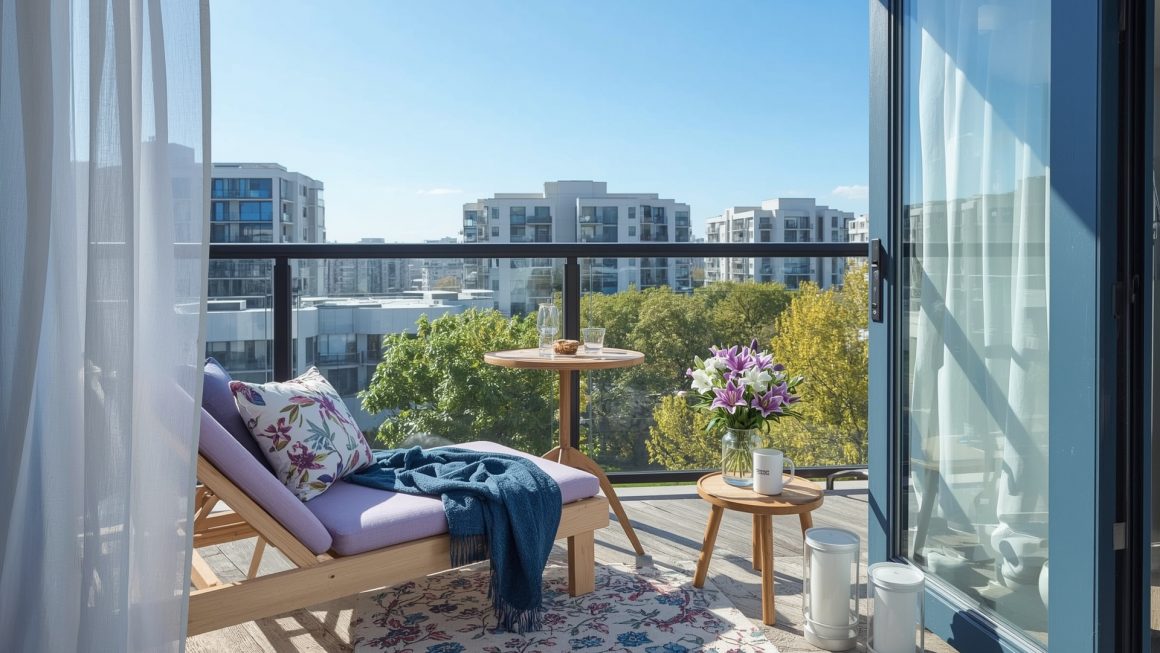 Best affordable ways to decorate a small summer balcony