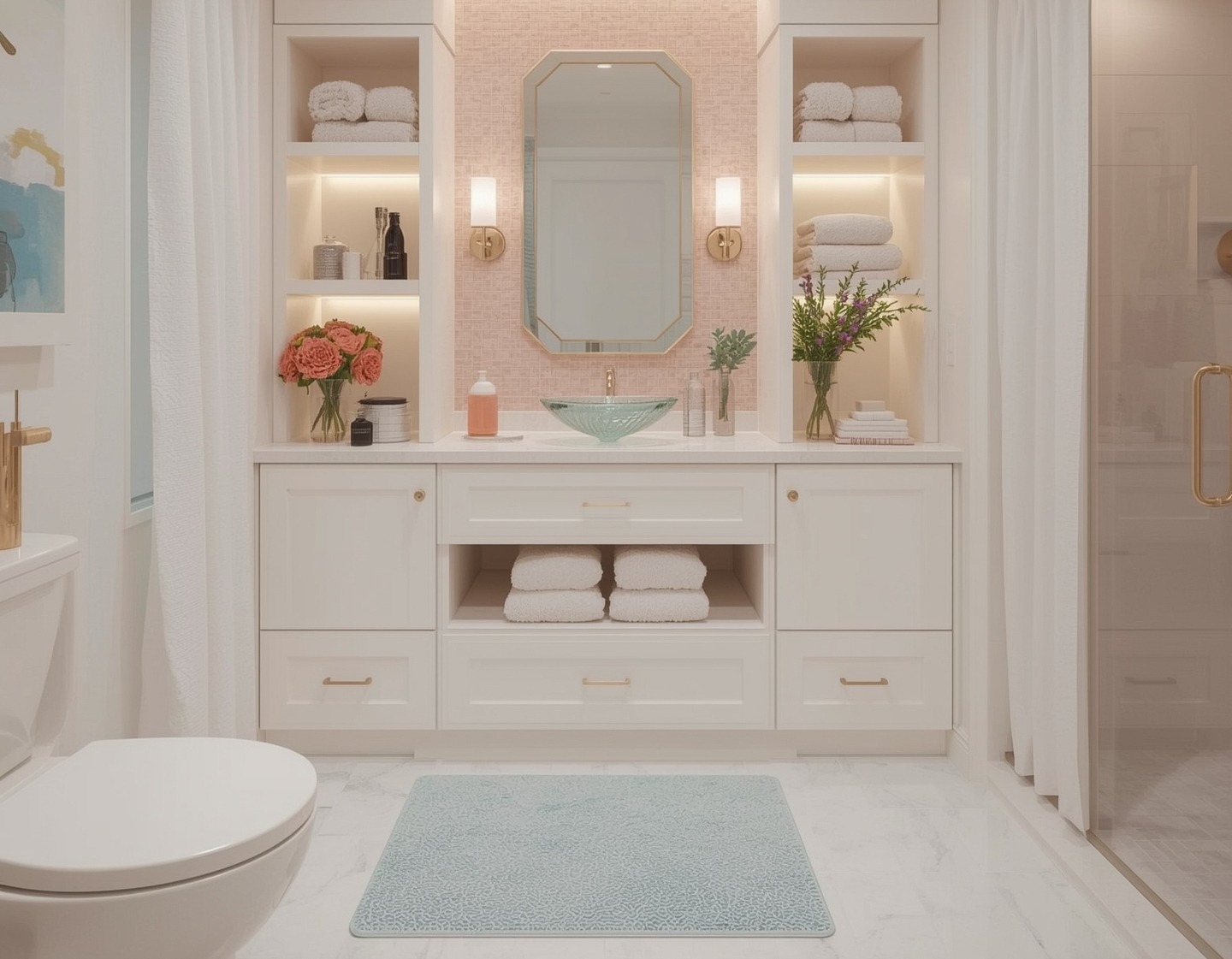 small bathroom decor