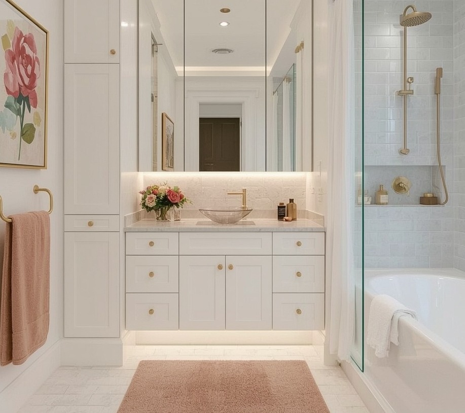 small bathroom decor