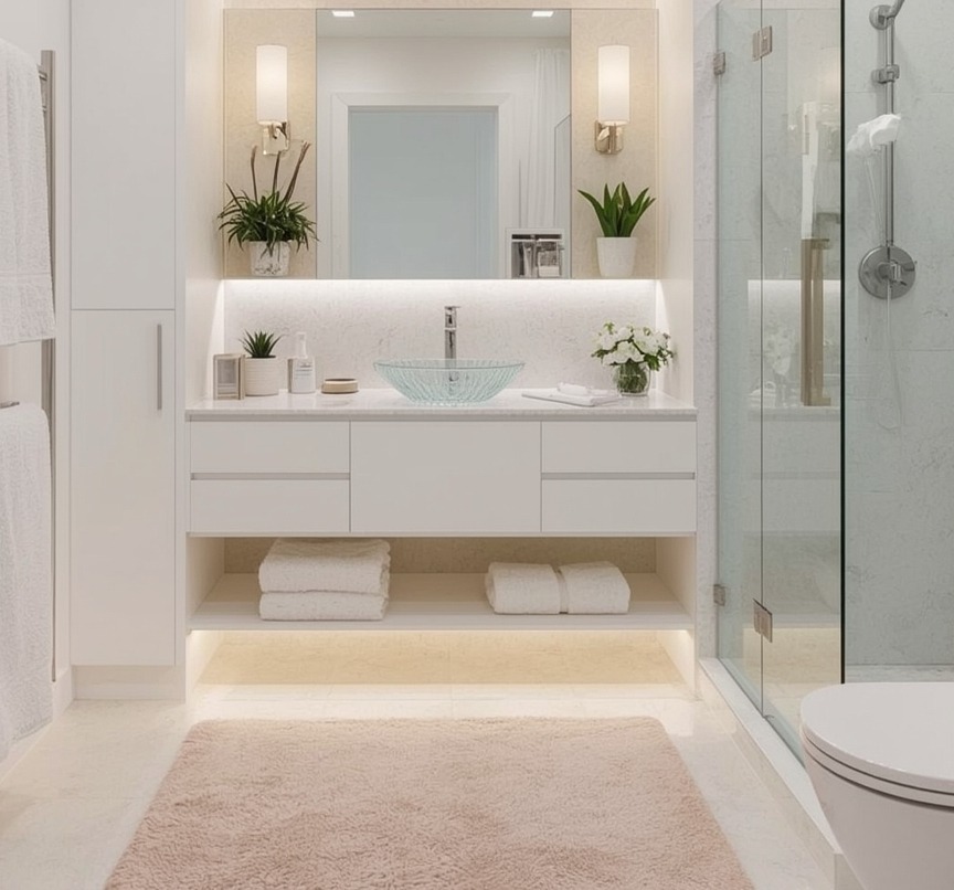 small bathroom decor