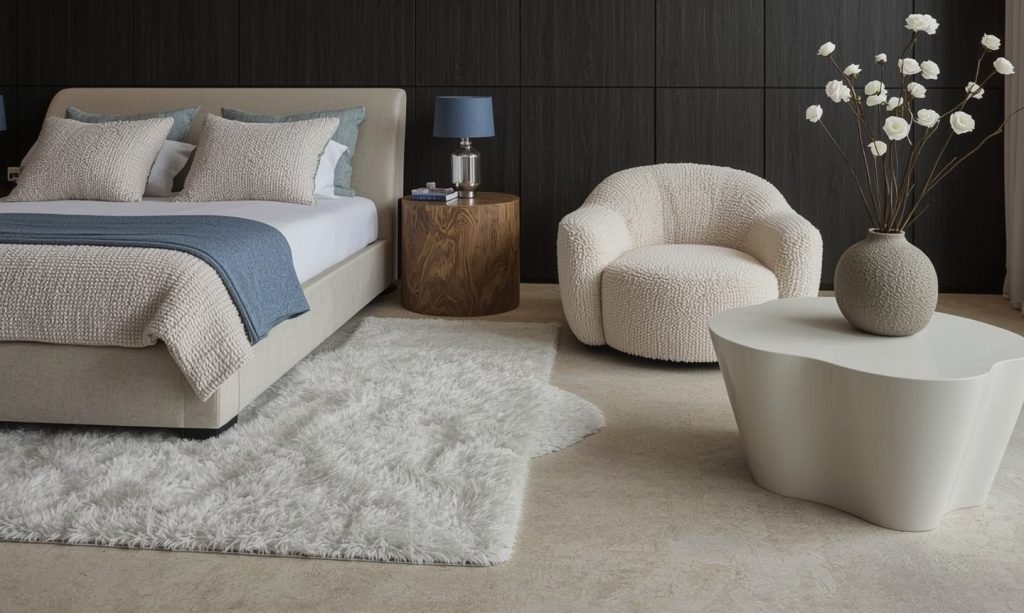 minimalist chic bedroom