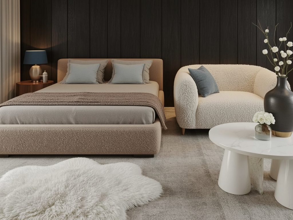 minimalist chic bedroom