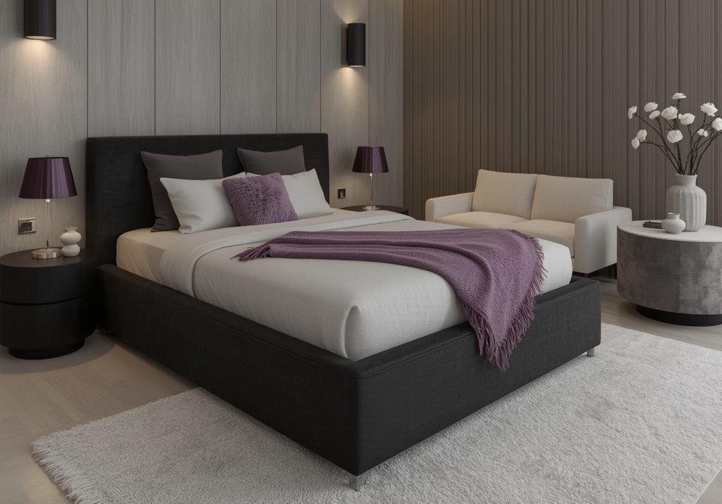 minimalist chic bedroom