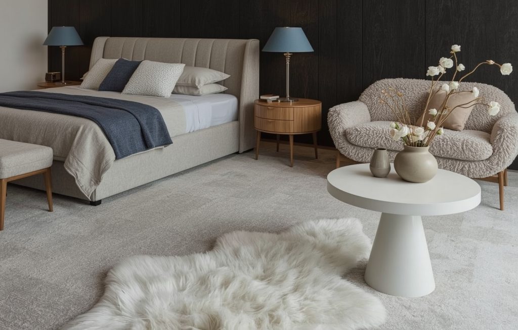 minimalist chic bedroom