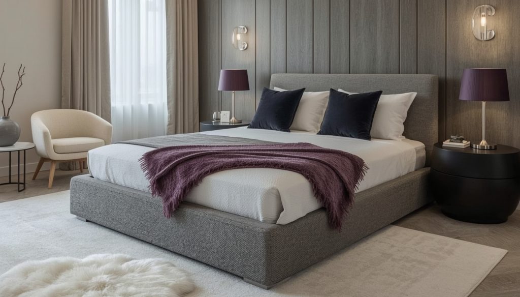 minimalist chic bedroom