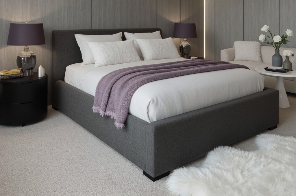 minimalist chic bedroom