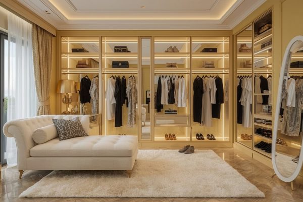 Essentials for a chic and affordable dressing room decor