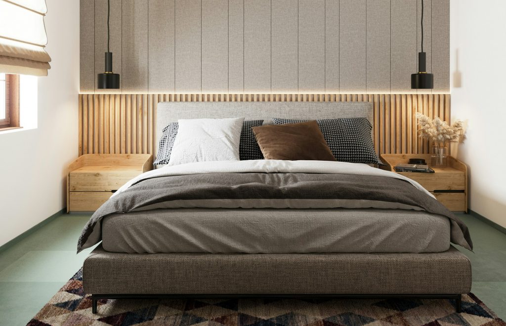 minimalist chic bedroom