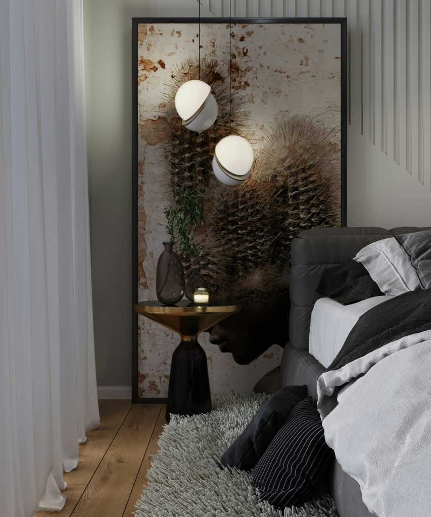 minimalist chic bedroom