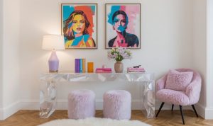 glamorous hallway on a budget