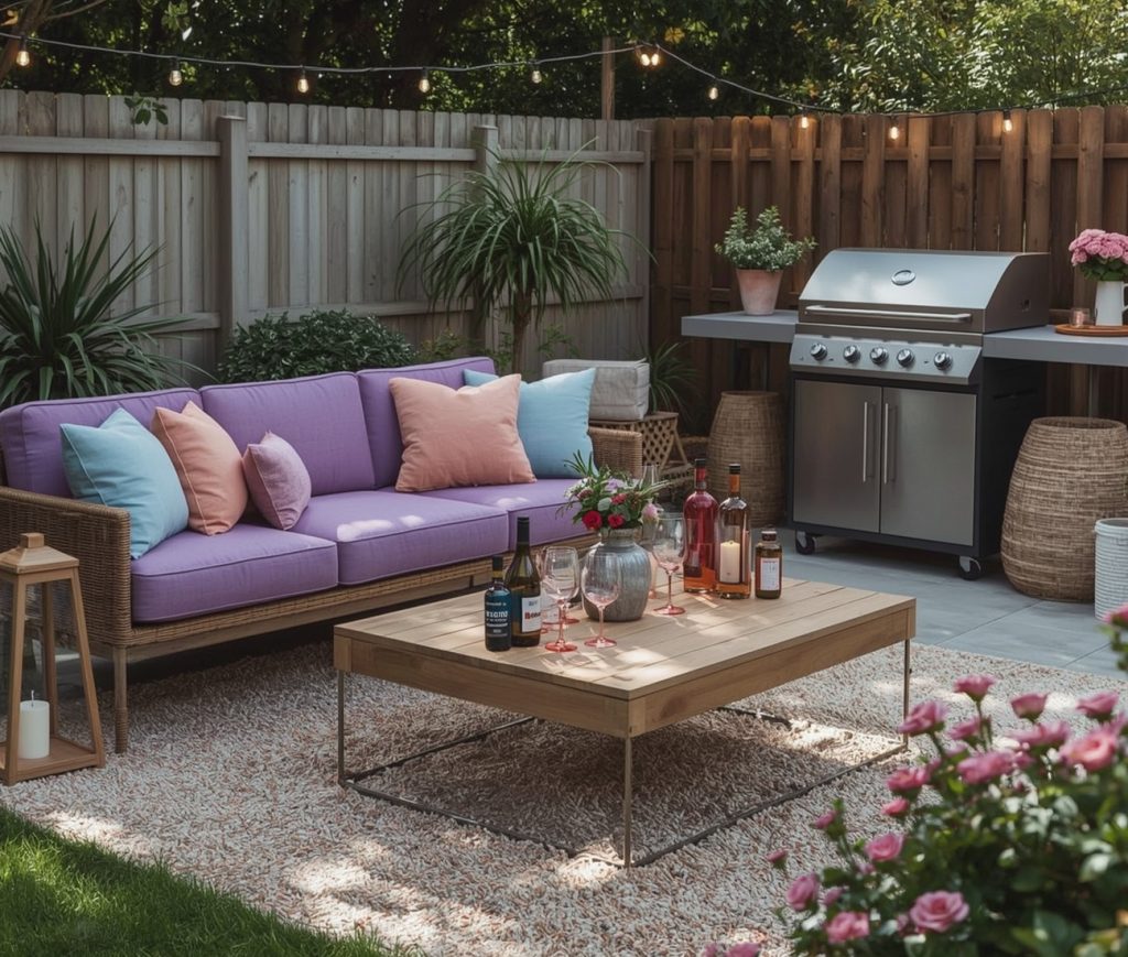 budget outdoor decor