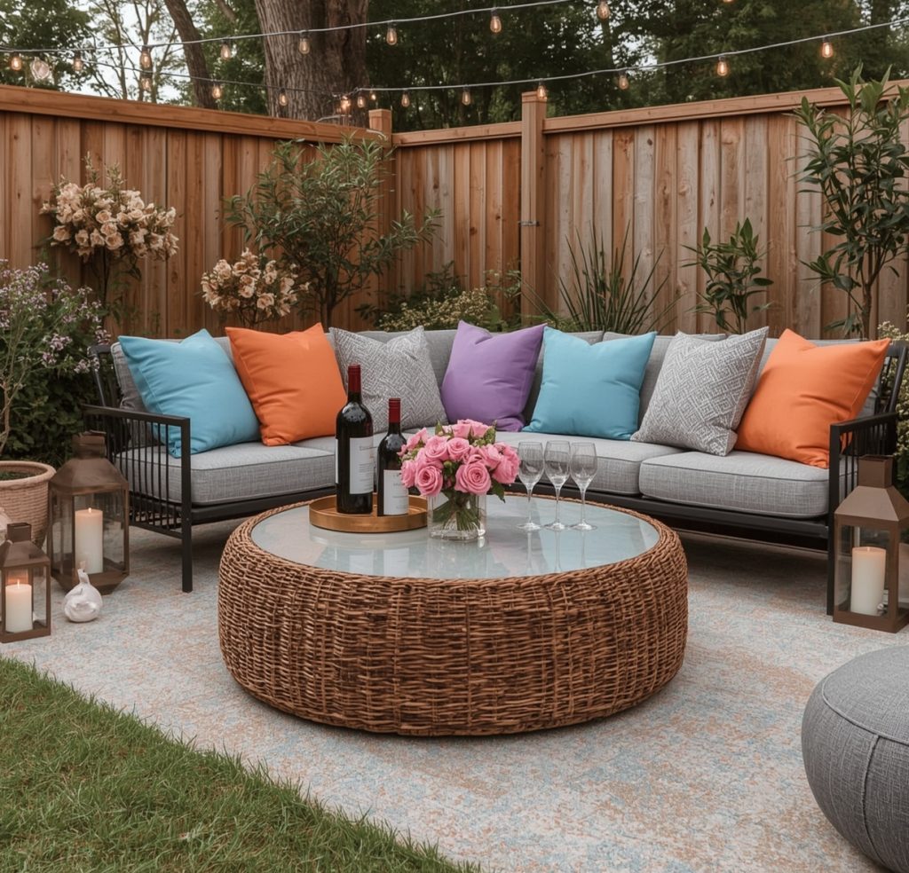budget outdoor decor
