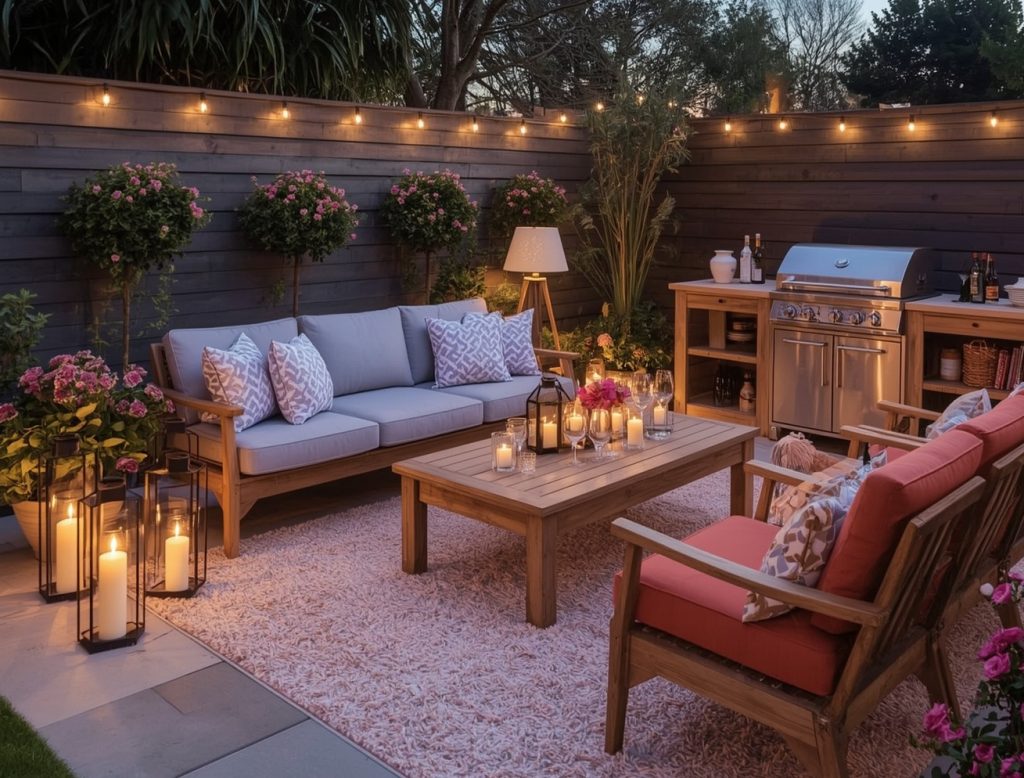 budget outdoor decor