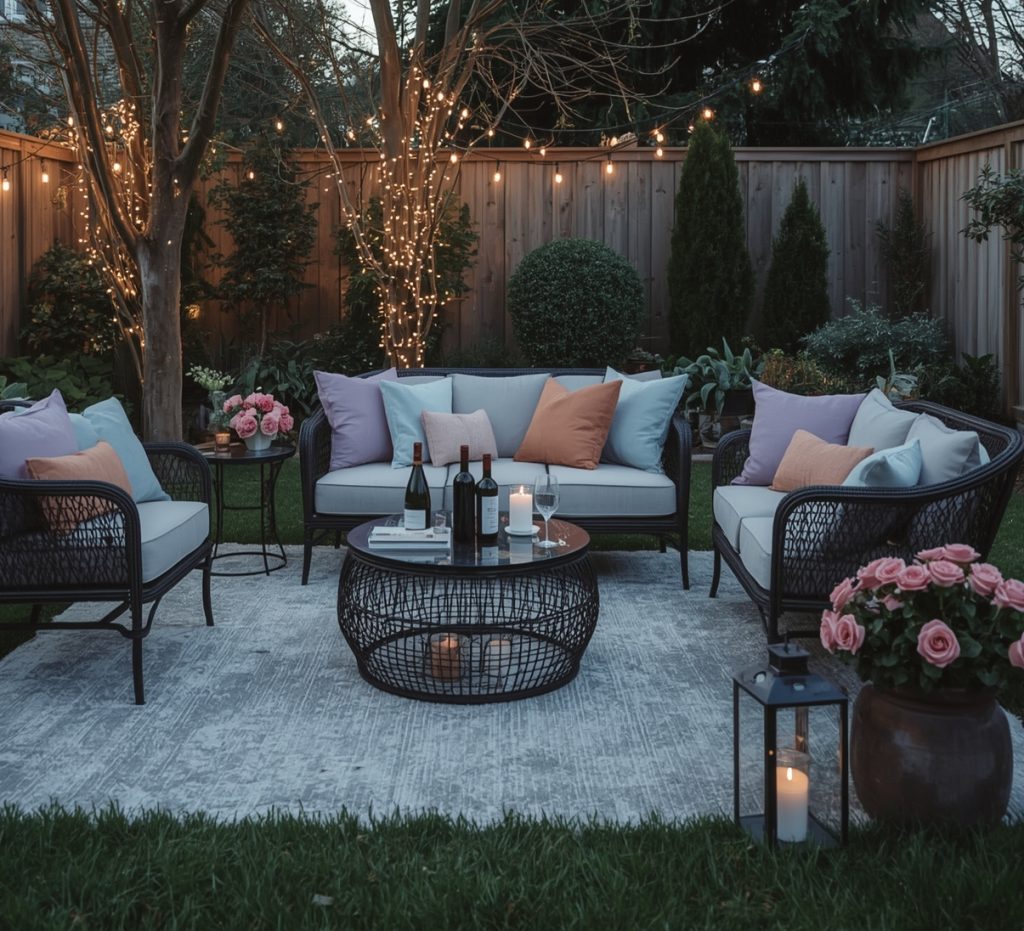 budget outdoor decor