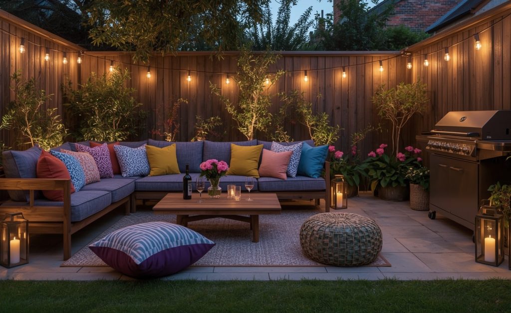 budget outdoor decor