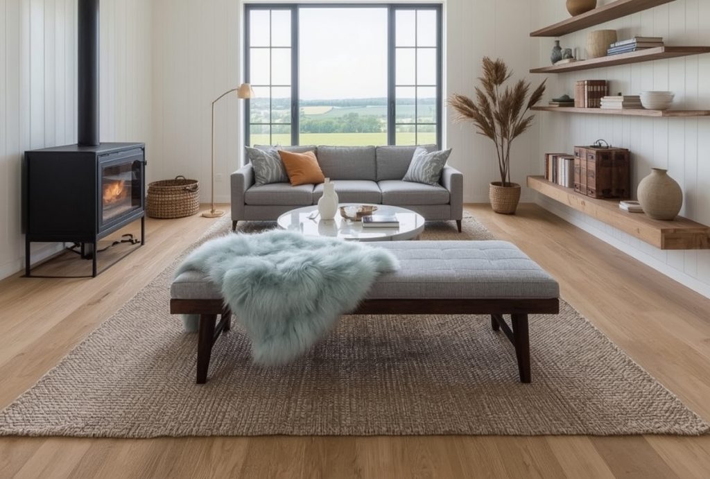 country-style living room