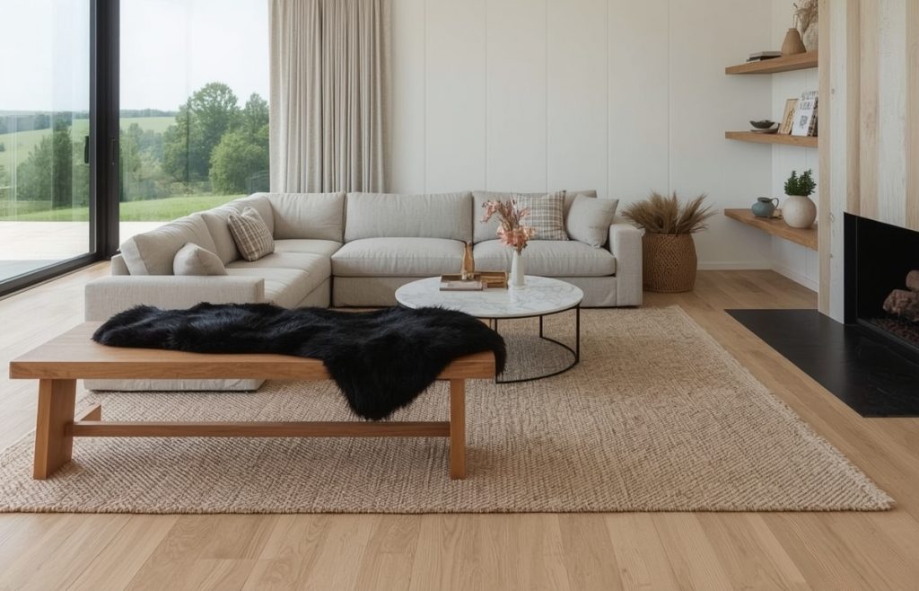 country-style living room