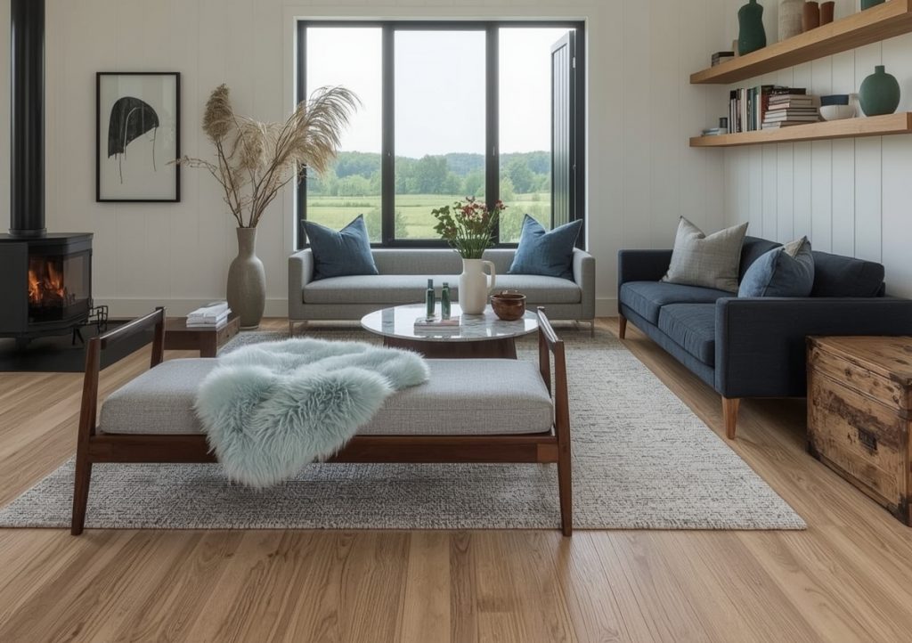 country-style living room