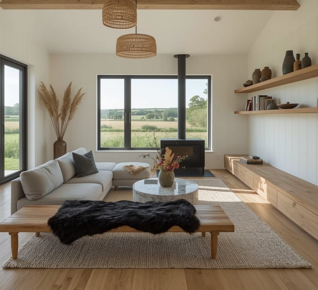 country-style living room