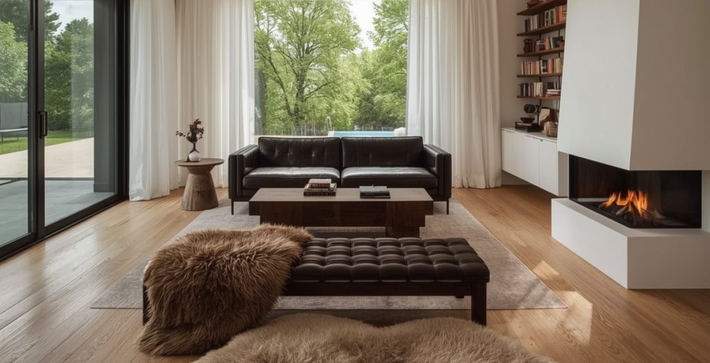 country-style living room