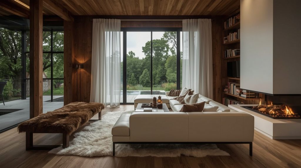 country-style living room