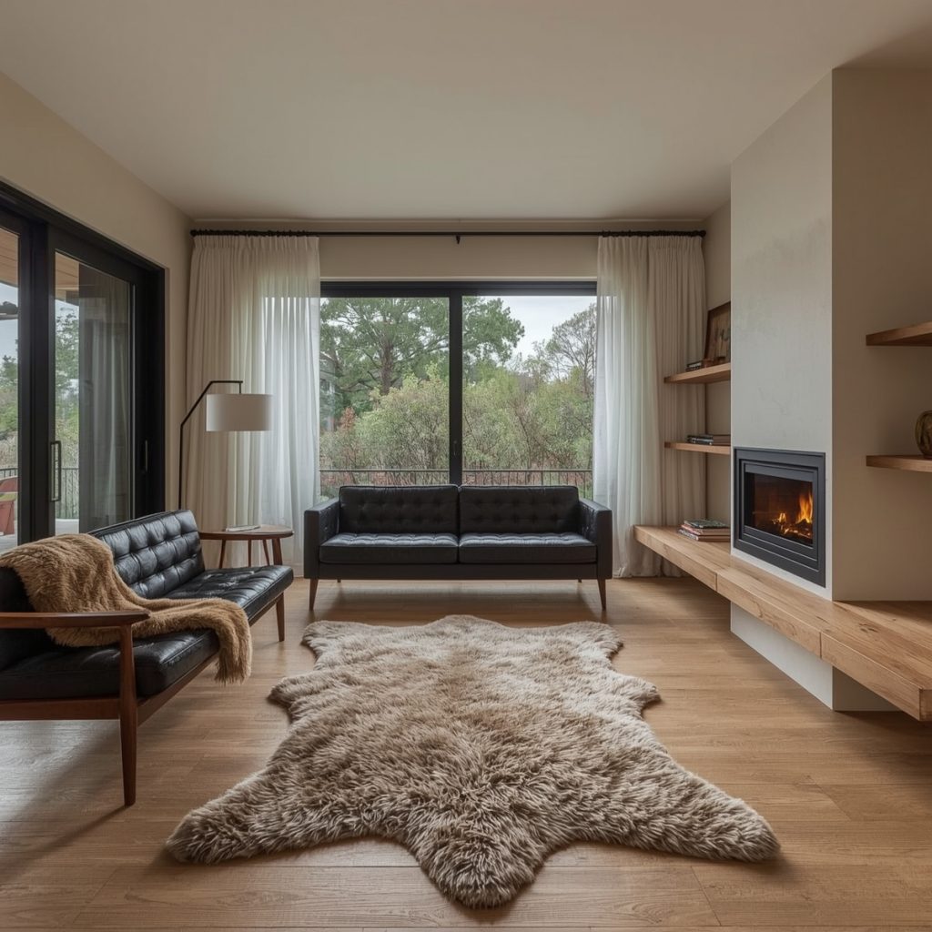 country-style living room