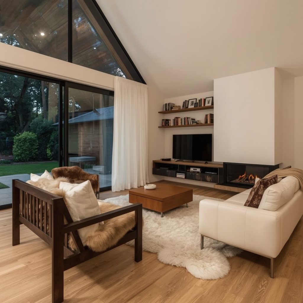 country-style living room