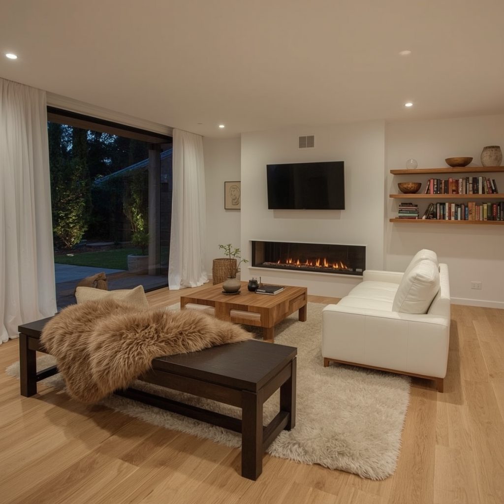 country-style living room