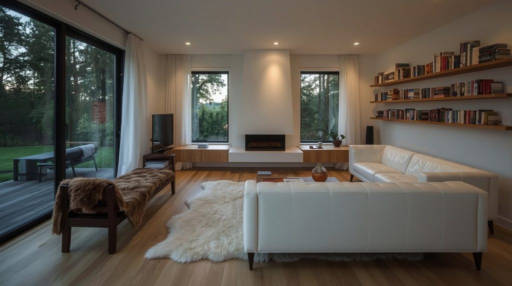 country-style living room