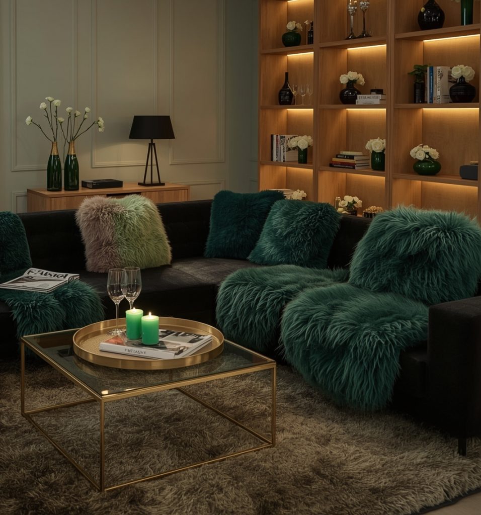 green living room