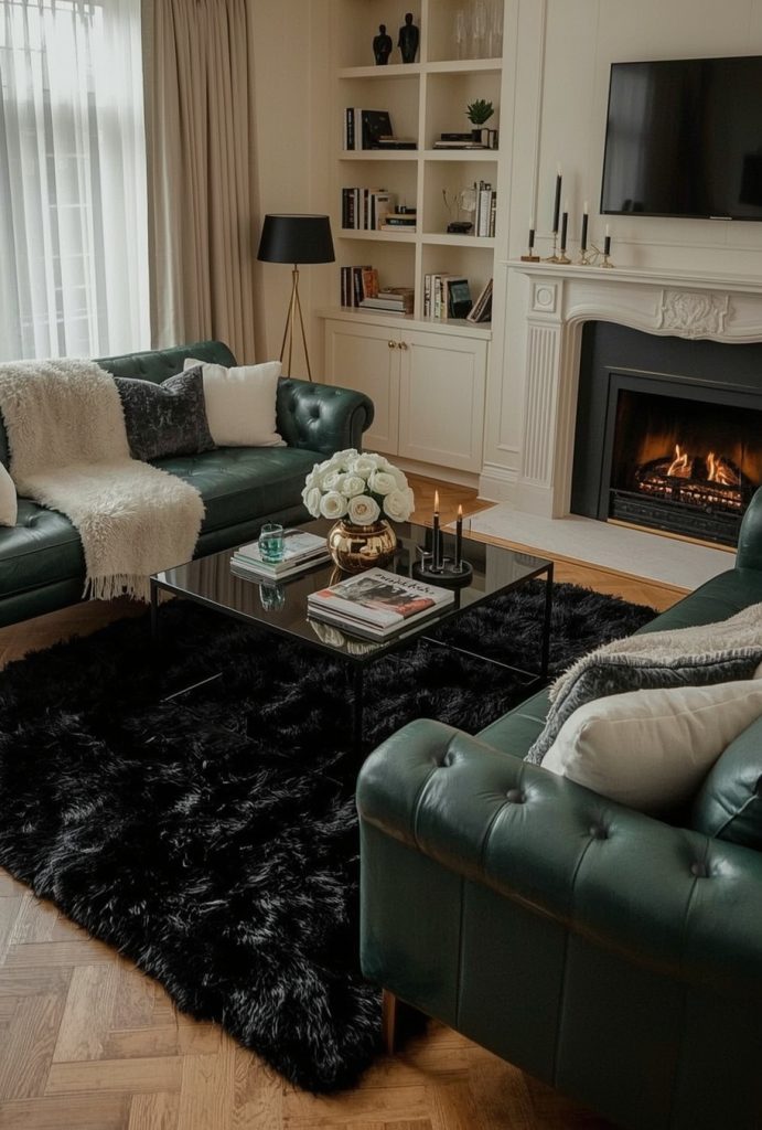 green living room
