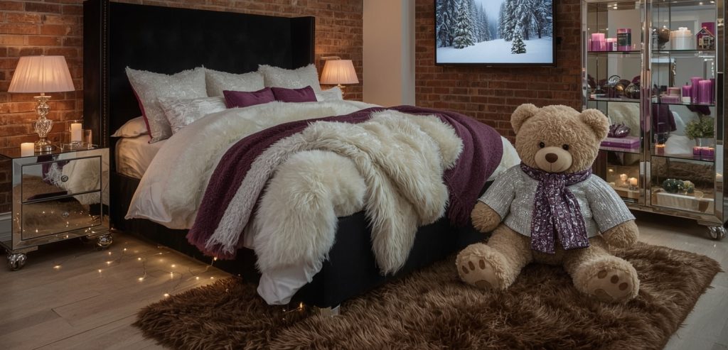 affordable and glam bedroom