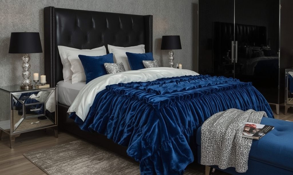 affordable and glam bedroom