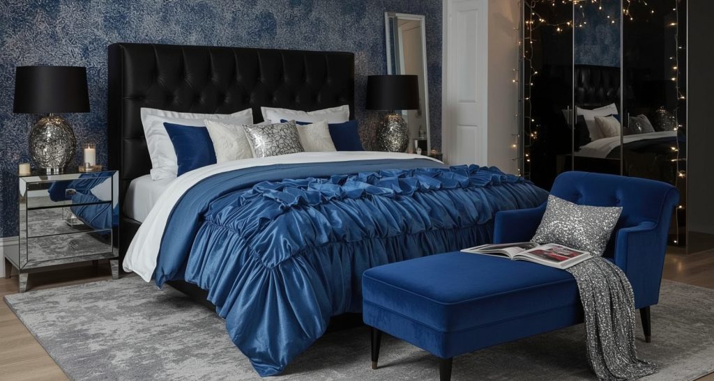 affordable and glam bedroom