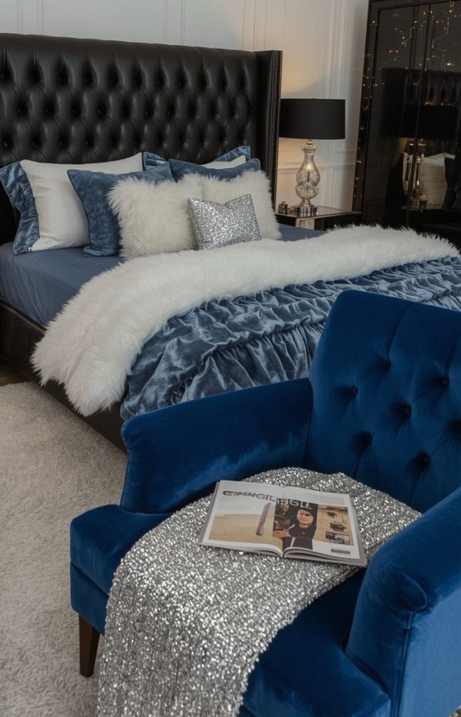 affordable and glam bedroom