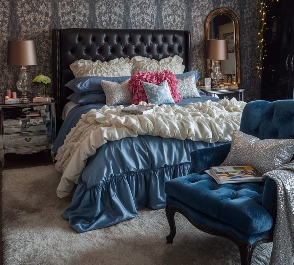 vintage bedroom decor