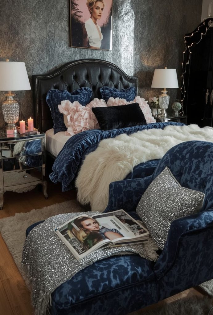 vintage bedroom decor