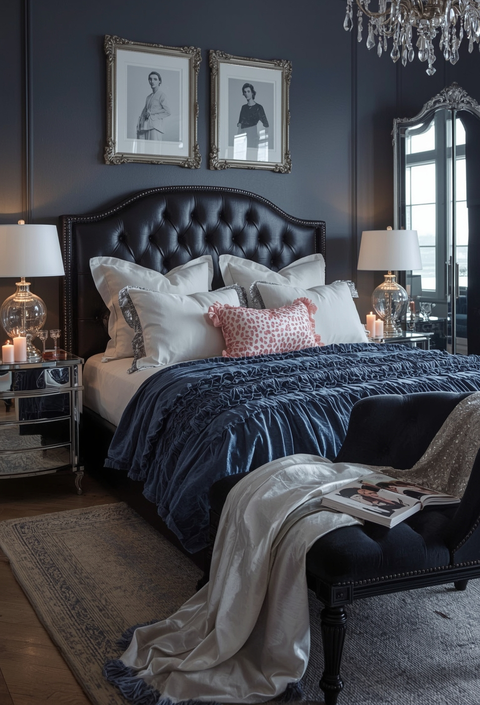 vintage bedroom decor