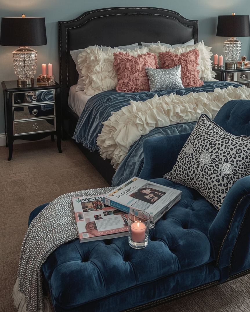 vintage bedroom decor