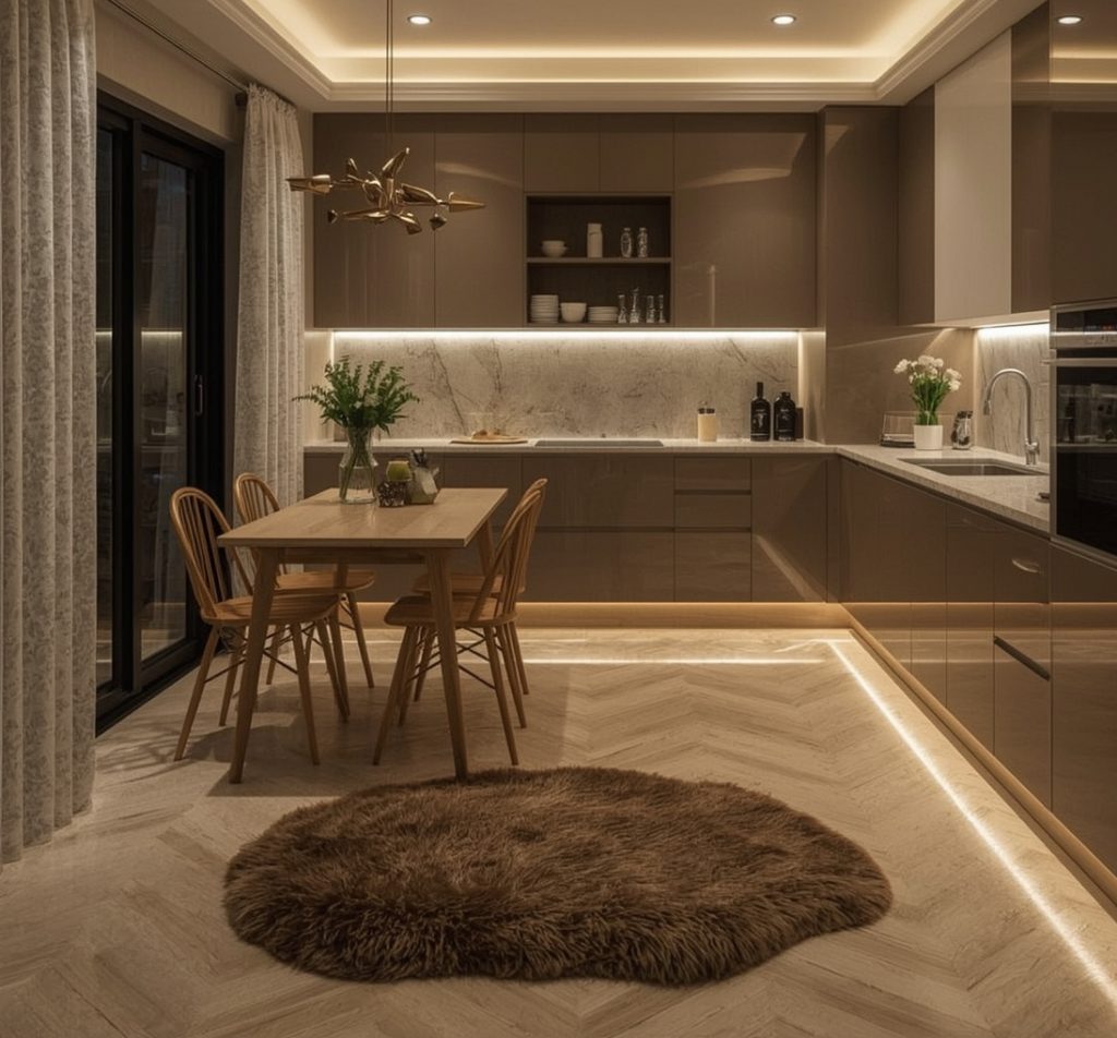 neutral tones kitchen