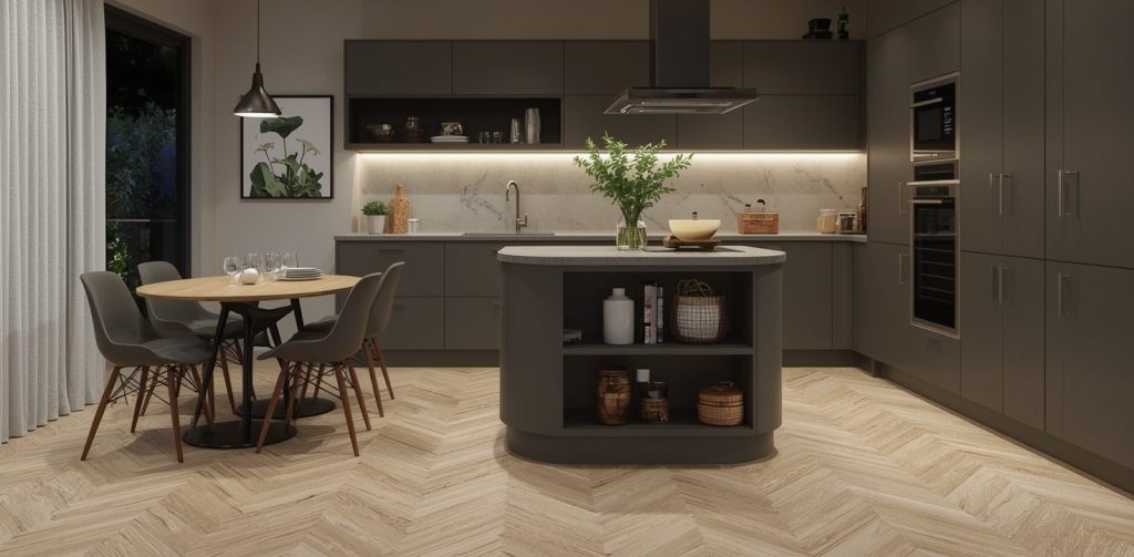 neutral tones kitchen