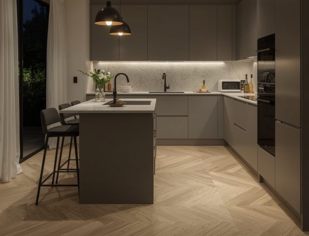 neutral tones kitchen