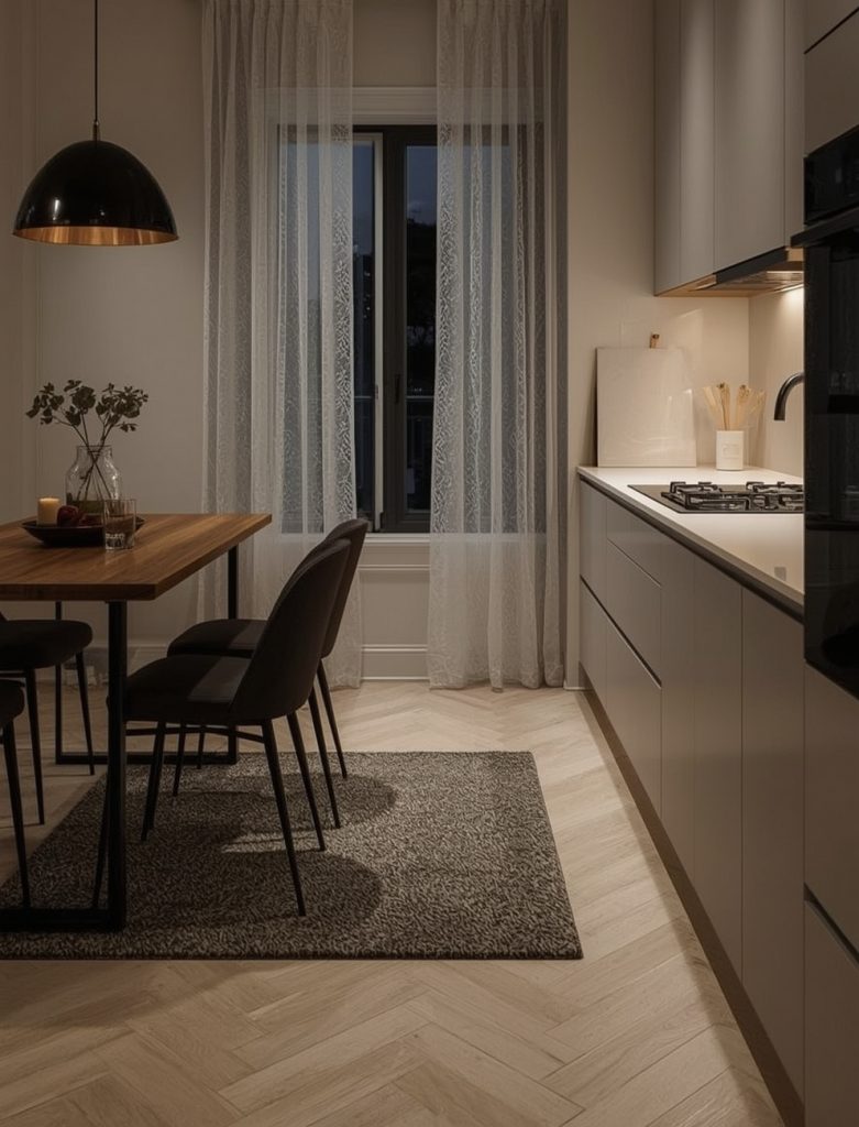 neutral tones kitchen