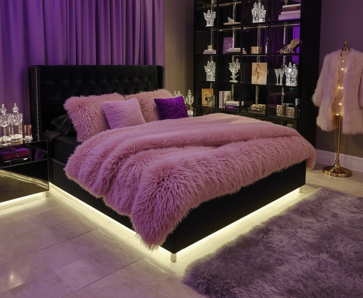 affordable and glam bedroom