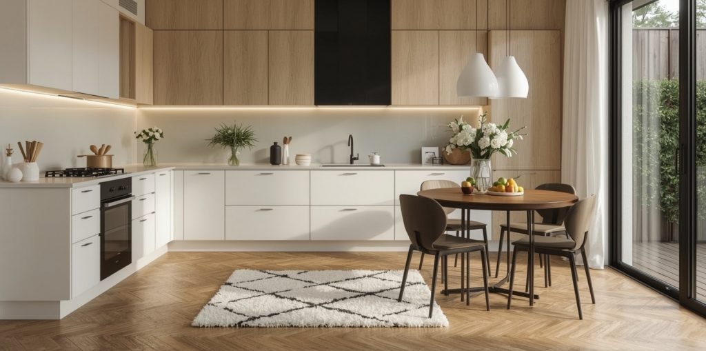 neutral tones kitchen